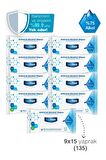 Deep Fresh Alkollü Antiviral Islak Cep Mendili 9 x 15 Yaprak
