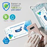Deep Fresh Alkollü Antiviral Islak Mendil 3 x 56 Yaprak