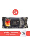 Deep Fresh Oriental Amber Alkolsüz 6 x 120 Yaprak 6 Paket Islak Mendil