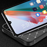 Xiaomi Redmi 14C Uyumlu Kılıf Karbon Tasarım Kamera Korumalı Silikon Telefon Kılıfı Kapak