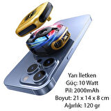 Bataryalı Yüksek soğutma Telefon soğutucu fan Oyun gaming youtuber yayıncılar Memo