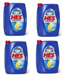 Hes Limon 4 kg Bulaşık Deterjanı 4 Adet