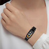 Xiaomi Smart Band 8 İle Uyumlu Metal Tel-Örgü İşlemeli Kordon