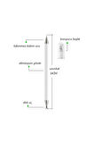 Samsung Galaxy Tab S9 Fe SM-X510 Uyumlu Kalem Passive Stylus 2in1 Tablet Kalemi Çizim & Yazı Kalemi