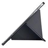 Xiaomi Redmi Pad Pro 12.1 inç Uyumlu Kılıf 3 Farklı Stand Kalemlikli Tri Folding Tablet Kılıfı