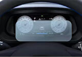 Hyundai Bayon hayalet digital ekran ekran koruyucu darbe emici çizilmez koruyucu