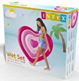 Intex Kalp Şekilli Ada Yatak 155cm - 58727