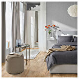 Saklama gözlü puf, Tonerud koyu bej