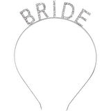 Bekarlığa Veda Bride Tacı Gümüş Renk
