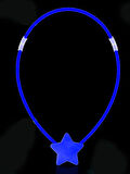 Glow Stick Yıldız Kolye - Glow Kolye - Glow Stick Partisi Yıldız Kolye 6 Adet - Lisinya
