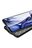 Xiaomi Poco X4 Gt Ile Uyumlu Kılıf Deri Görünümlü Silikon Telefon Kılıfı Kapak
