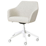 Çalışma sandalyesi, gunnared bej-beyaz