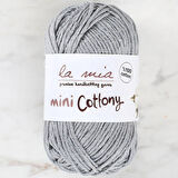 La Mia Mini Cottony 25 gr Gri Bebek El Örgü İpi - 