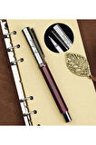 Bordo Metal Roller Kalem