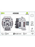 ALTERNATOR 12V 95A CLIO II ESPACE KANGOO LAGUNA
