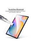 Samsung Galaxy Tab S6 Lite SM-P610 10.4 inç ile Uyumlu Temperli Kırılmaz Cam Ekran Koruyucu 5 Adet