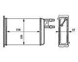 KALORİFER RADYATÖRÜ DUCATO-BOXER-JUMPER 1994-2002 220X195X42 1321309080 6448 93 6448 F9