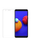 Samsung Galaxy A01 Core ile Uyumlu Ekran Koruyucu Şeffaf Temperli Kırılmaz Cam Ekran Koruyucu