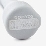 Fitness Dambılı - 2×3 Kg - Gri - Easy