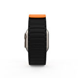 Apple Watch Ultra / Watch Ultra 2 49mm Uyumlu Strap Manyetik Mıknatıslı Silikon Kordon Kayış