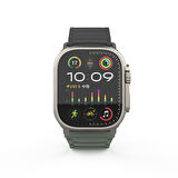 Apple Watch Ultra / Watch Ultra 2 49mm Uyumlu Strap Manyetik Mıknatıslı Silikon Kordon Kayış