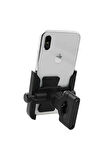 USBLI ALUMINIUM TELEFON TUTUCU GİDON BAĞLANTILI (CS-856C1 AÇIK MODEL)