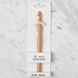 La Mia Whitewood 10 mm 15.5 cm Ahşap Yün Tığ