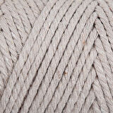 Loren Decor Slim 3 Büküm Makrome İpi Bej - L049