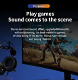 Kablosuz bluetooth soundbar hoparlör ses sistemi güçlü bas özellikli surround uzun şarj süresi