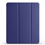 Apple iPad Air 11 2025 M3 Smart Folio Cover Akıllı Uyku Modlu Pu Deri Standlı Tablet Kılıfı