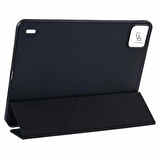 Xiaomi Pad 7 11.2 inç Uyumlu Tri Fold Kalemlikli Tablet Kılıfı Ekran Koruyucu Kalem Seti