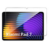 Xiaomi Pad 7 11.2 inç Uyumlu Tri Fold Kalemlikli Tablet Kılıfı Ekran Koruyucu Kalem Seti