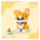 LZ8605 LOZ Köpek Blok Seti Mini Poşet -Vagon life