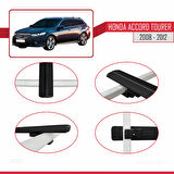 Honda Accord Tourer 2008-2012 Arası ile Uyumlu BASIC Model Ara Atkı Tavan Barı Siyah 2 Adet