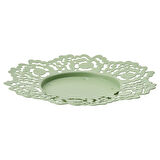 Mum tabağı, açık yeşil, 18 cm