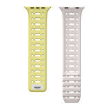 Apple Watch 4/5/6/SE 1.Nesil 44mm Uyumlu Kordon Yumuşak Soft Silikon Kayış Kordon