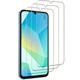 Samsung Galaxy S25 ile Uyumlu Ekran Koruyucu Şeffaf Temperli Kırılmaz Cam Ekran Koruyucu 3 Adet