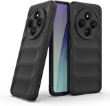 Xiaomi Redmi 14C Uyumlu Kılıf Esnek Tpu Oyuklu Arka Yüzey Tasarımlı Silikon Kapak