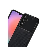Samsung Galaxy A37 5G Uyumlu Kılıf Karbon Tasarım Kamera Korumalı Silikon Telefon Kılıfı Kapak
