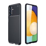 Samsung Galaxy A37 5G Uyumlu Kılıf Karbon Tasarım Kamera Korumalı Silikon Telefon Kılıfı Kapak