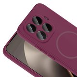 Xiaomi Mi 15T Pro Uyumlu Kılıf Yumuşak Dokulu M-Safe Elden Kaymaz Telefon Kılıfı Kapak