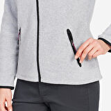 Kadın Sıcak Tutan Yelkenli Poları - Alacalı Gri - Sailing 100