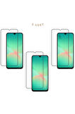 Samsung Galaxy A26 ile Uyumlu Ekran Koruyucu Şeffaf Temperli Kırılmaz Cam Ekran Koruyucu 3 Adet