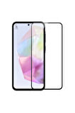 Samsung Galaxy A35 Uyumlu Köşe Dolgulu Anti Shock Telefon Kılıfı ve 5d Kırılmaz Cam Ekran Koruyucu