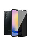 Samsung Galaxy A25 Uyumlu Köşe Dolgulu Anti Shock Telefon Kılıfı ve Hayalet Privacy Ekran Koruyucu