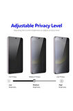 Samsung Galaxy S24 FE ile Uyumlu Hayalet Privacy Gizlilik Filtreli Tam Kaplayan Cam Ekran Koruyucu