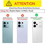 Xiaomi Redmi Note 13 Pro Plus 5G ile Uyumlu Kılıf Içi Kadife Lansman Tasarım Telefon Kılıfı Kapak