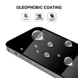 Apple iPhone 16 Pro Uyumlu Ekranı Tam Kaplayan Güçlendirilmiş Kırılmaz Cam Ekran Koruyucu