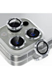 Apple iPhone 16 Pro Max ile Uyumlu Safir Damla Tekli Kamera Lens Koruyucu