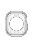 Apple Watch Series 10 42mm Uyumlu Eğimli Kenarlar Arka Kısım Dahil Silikon Kasa Koruyucu